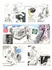 1993- Ways of moving memories5, gem techn op papier, 27x36cm